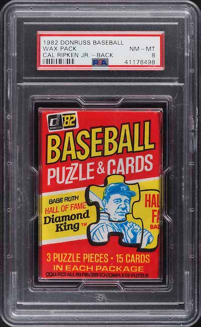 1982 Donruss Baseball Factory Set